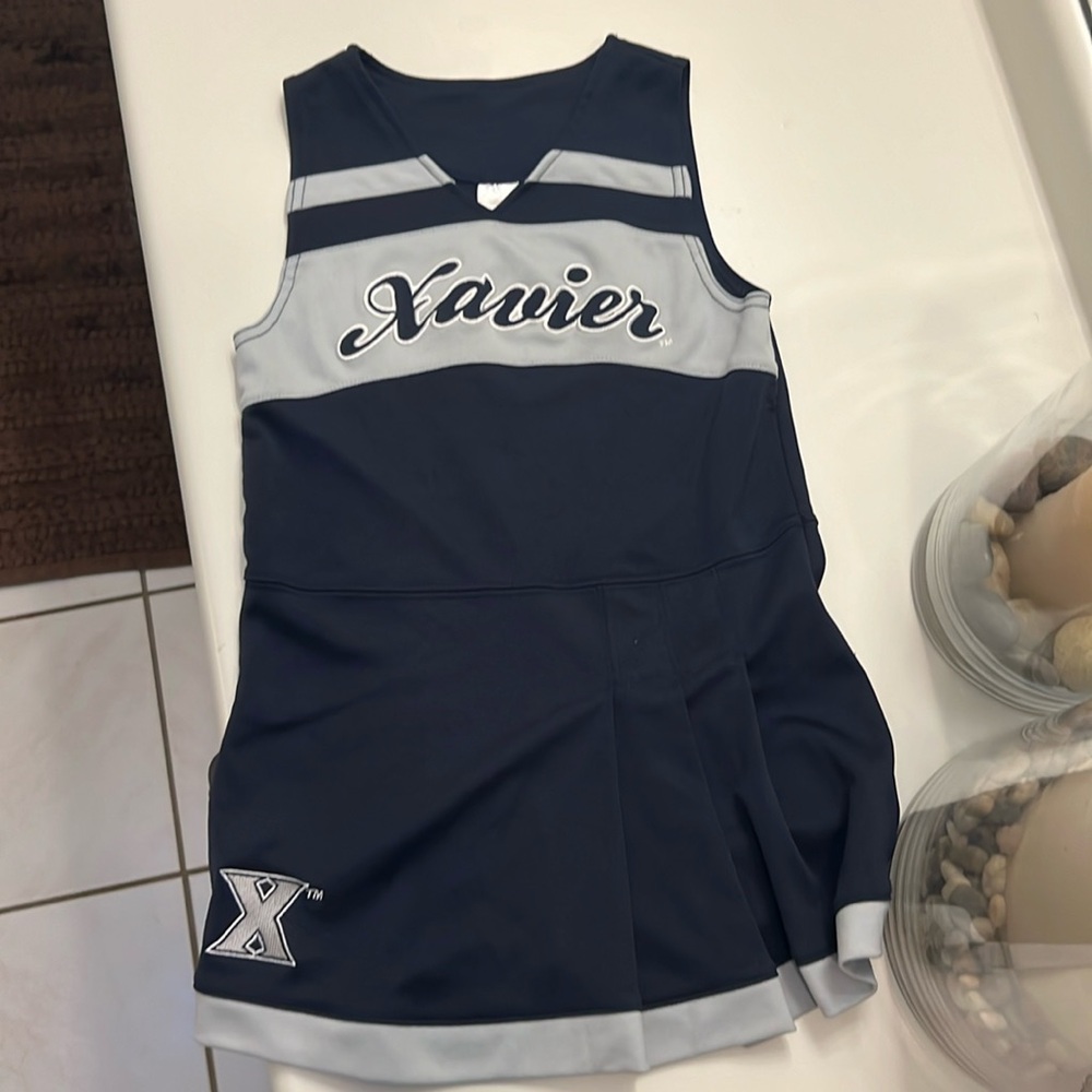 XU cheerleading outfit